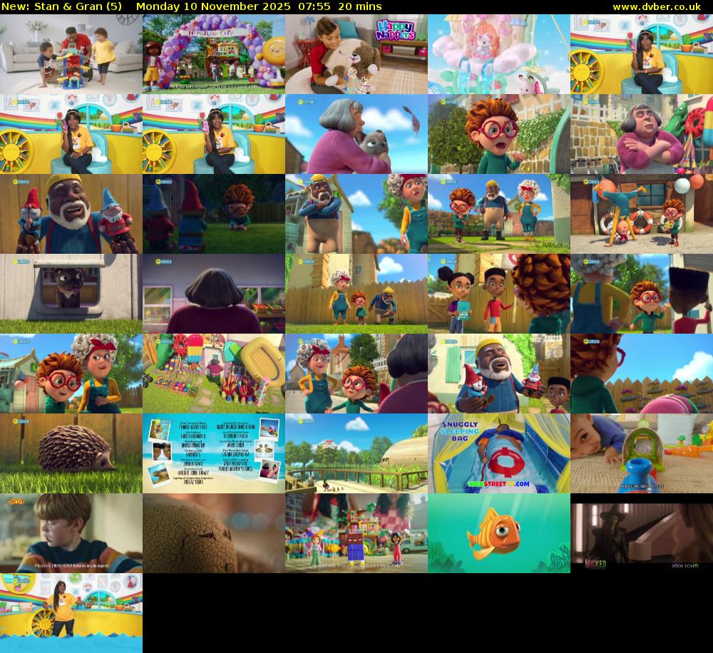 Stan & Gran (5) Monday 10 November 2025 07:55 - 08:15