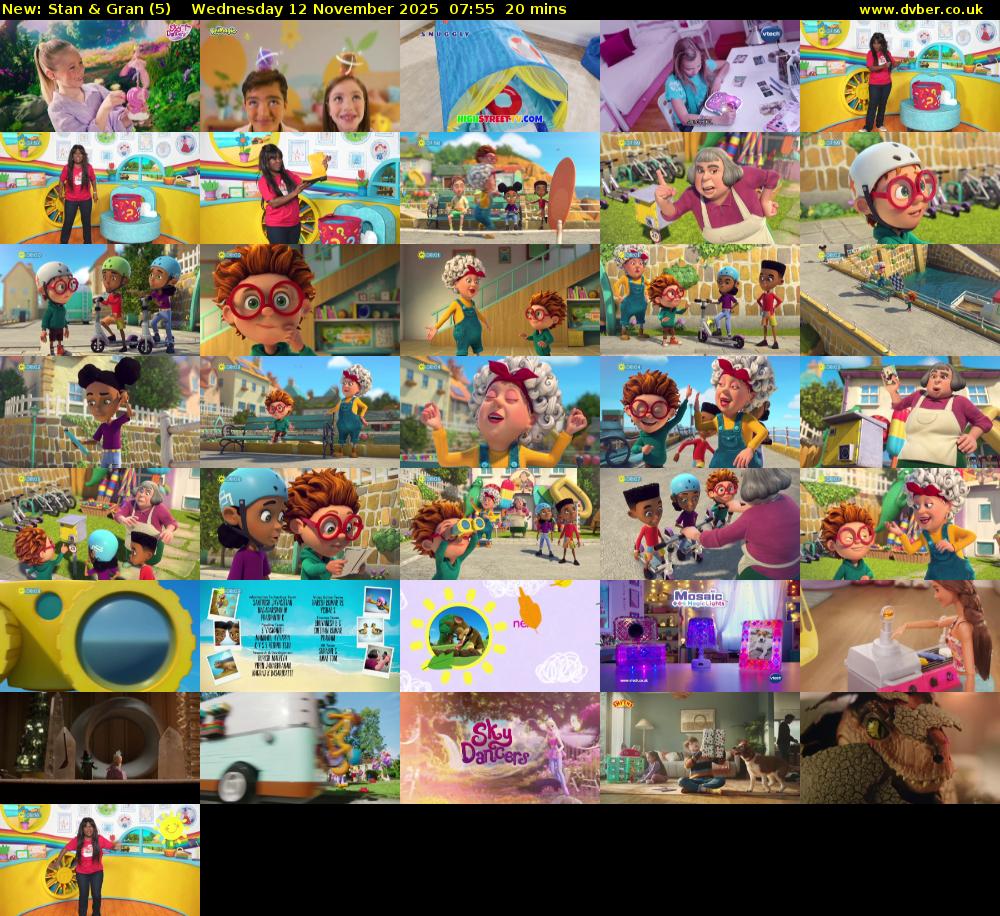 Stan & Gran (5) Wednesday 12 November 2025 07:55 - 08:15
