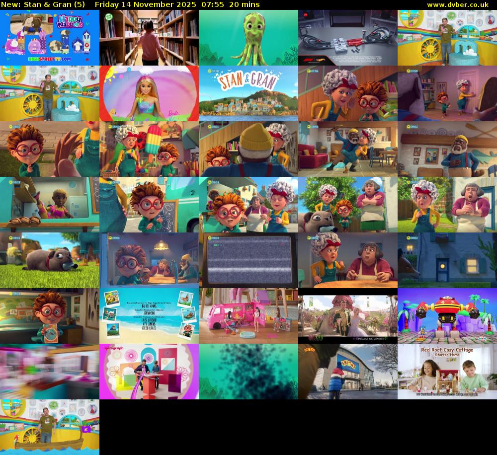 Stan & Gran (5) Friday 14 November 2025 07:55 - 08:15