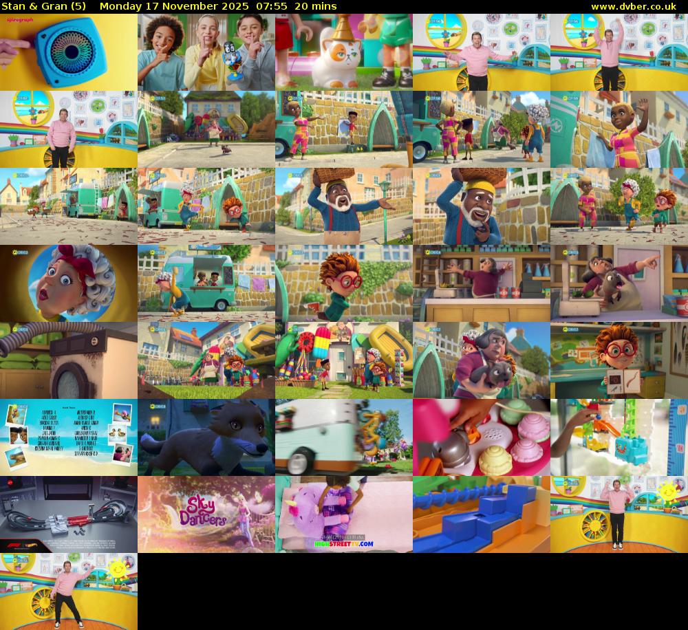 Stan & Gran (5) Monday 17 November 2025 07:55 - 08:15