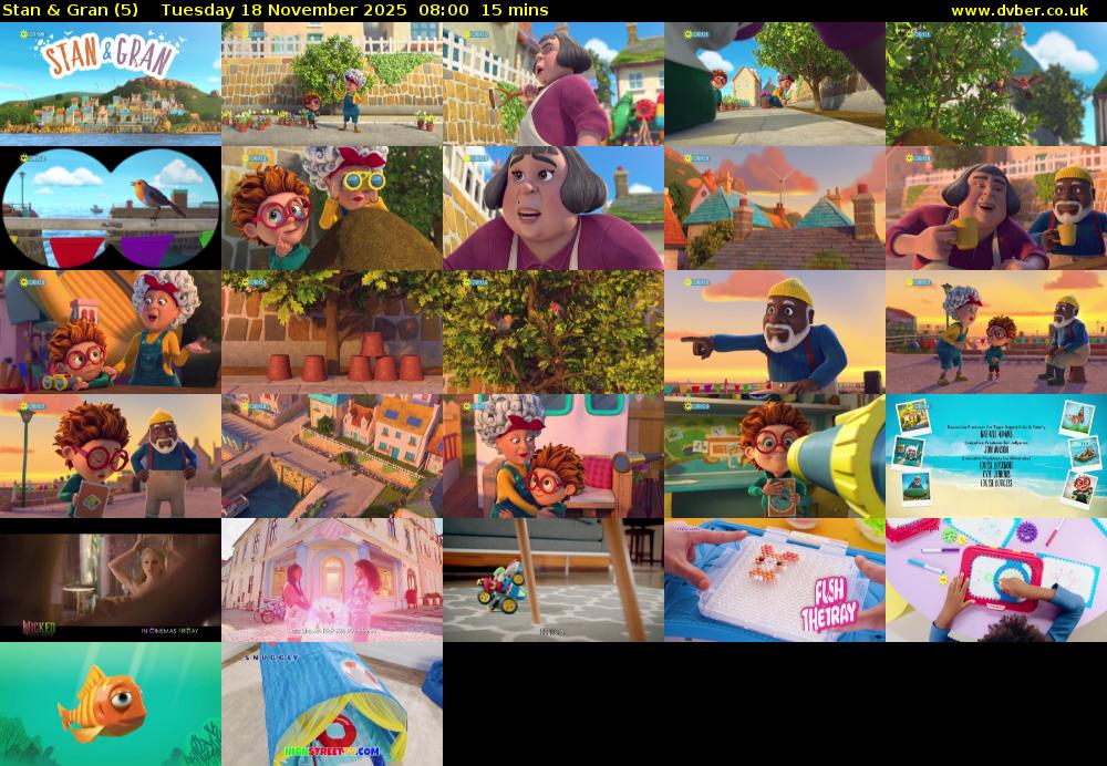 Stan & Gran (5) Tuesday 18 November 2025 08:00 - 08:15