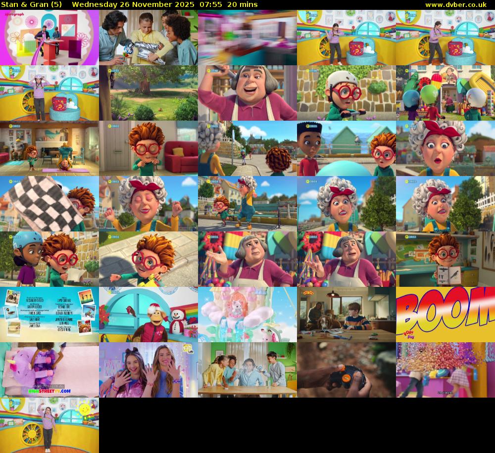 Stan & Gran (5) Wednesday 26 November 2025 07:55 - 08:15