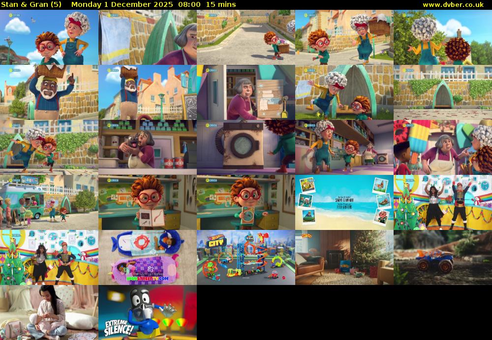 Stan & Gran (5) Monday 1 December 2025 08:00 - 08:15