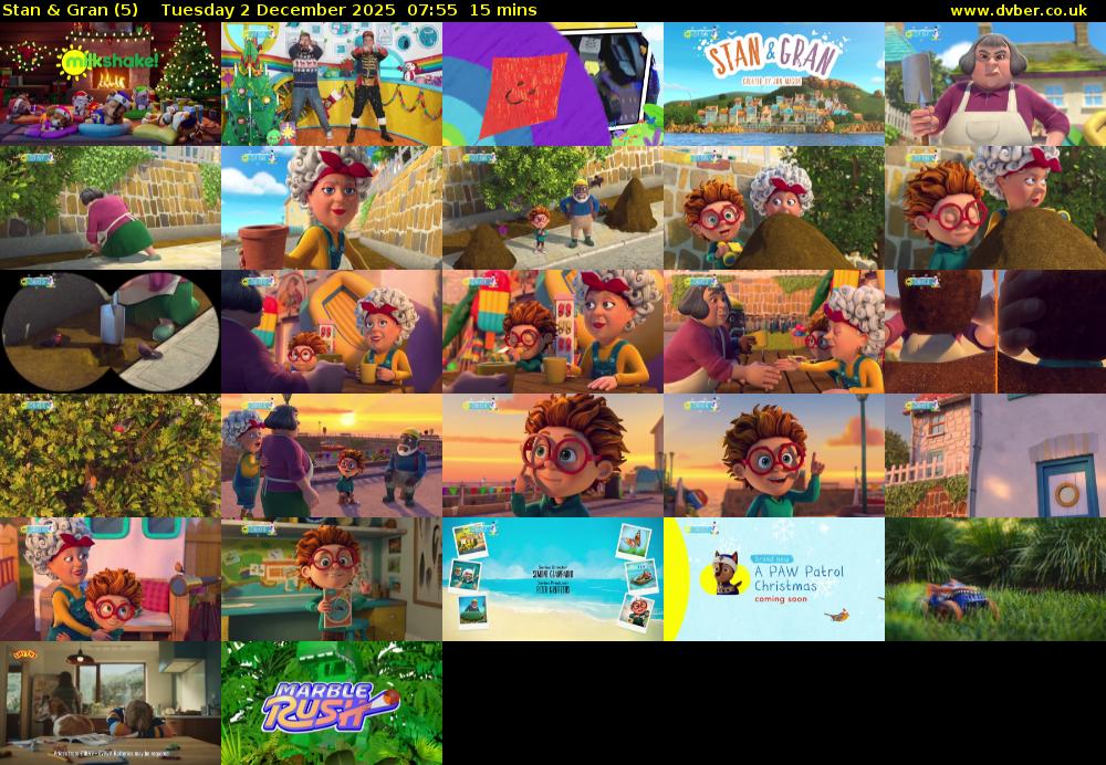 Stan & Gran (5) Tuesday 2 December 2025 07:55 - 08:10