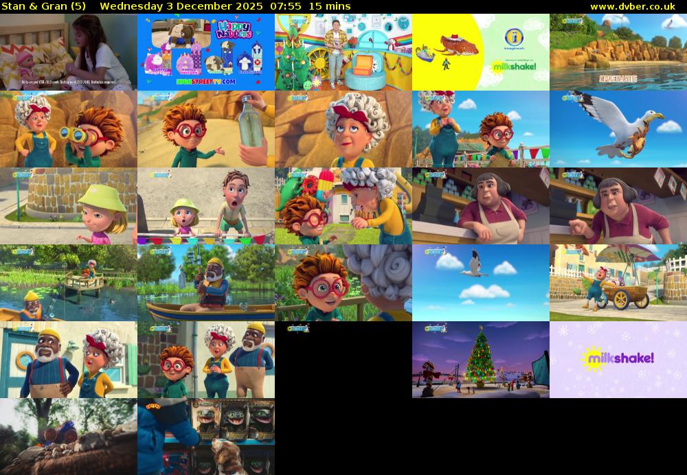 Stan & Gran (5) Wednesday 3 December 2025 07:55 - 08:10