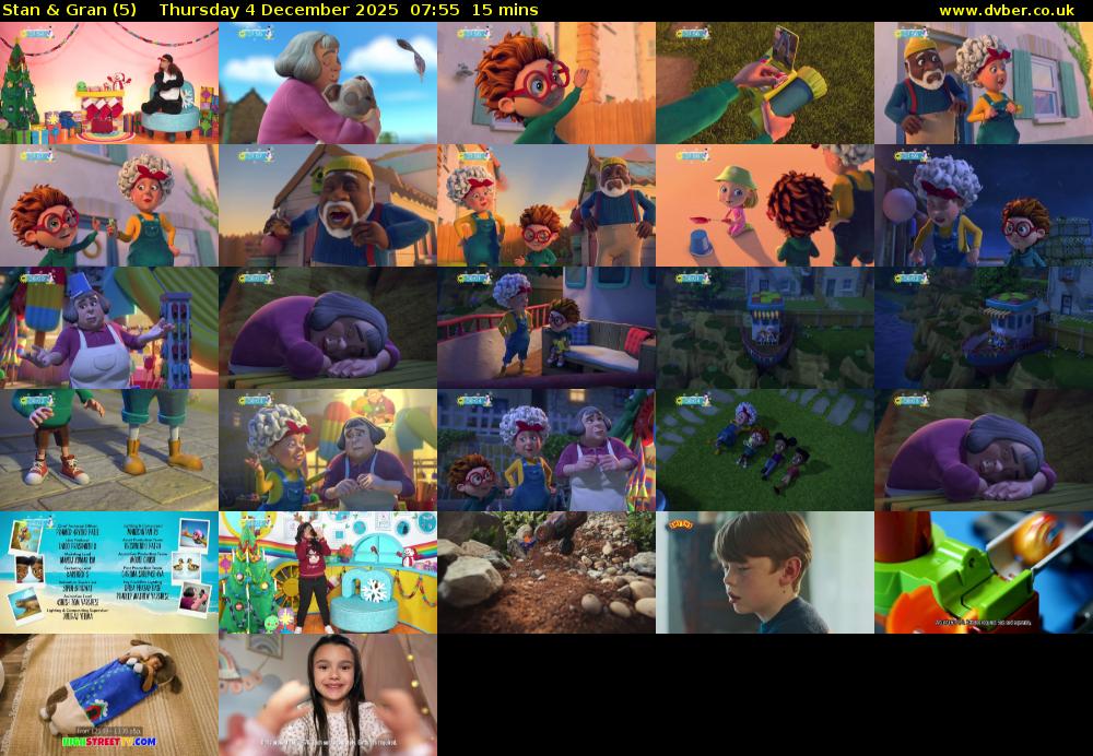 Stan & Gran (5) Thursday 4 December 2025 07:55 - 08:10