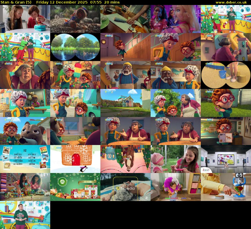 Stan & Gran (5) Friday 12 December 2025 07:55 - 08:15