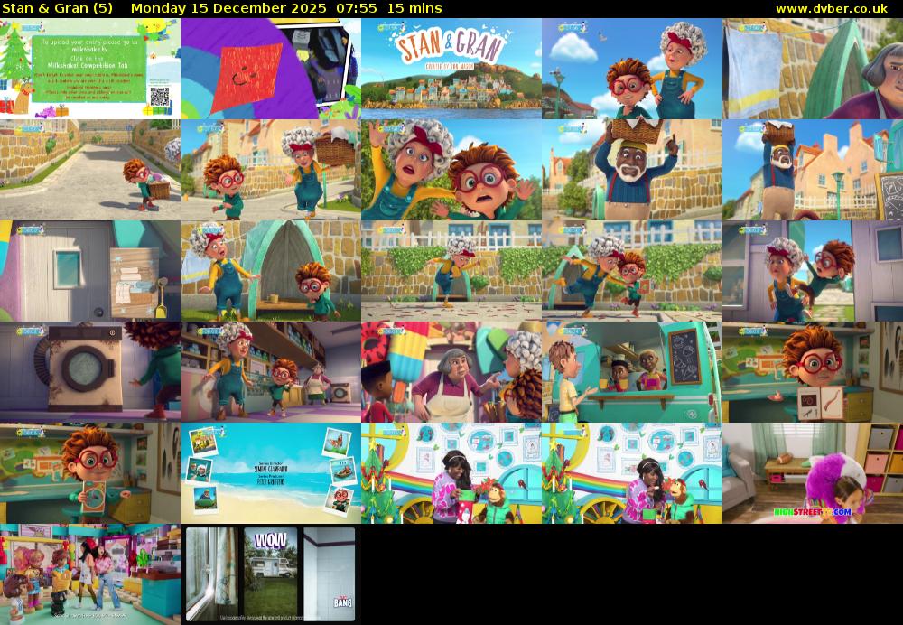 Stan & Gran (5) Monday 15 December 2025 07:55 - 08:10