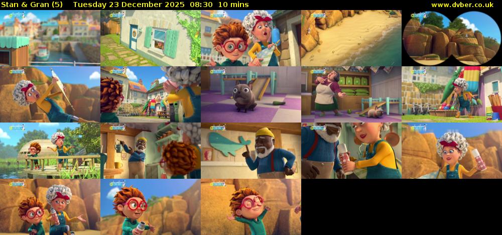 Stan & Gran (5) Tuesday 23 December 2025 08:30 - 08:40