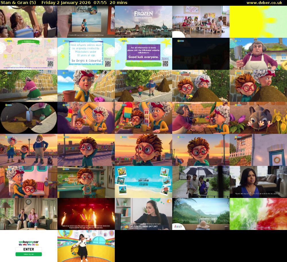 Stan & Gran (5) Friday 2 January 2026 07:55 - 08:15