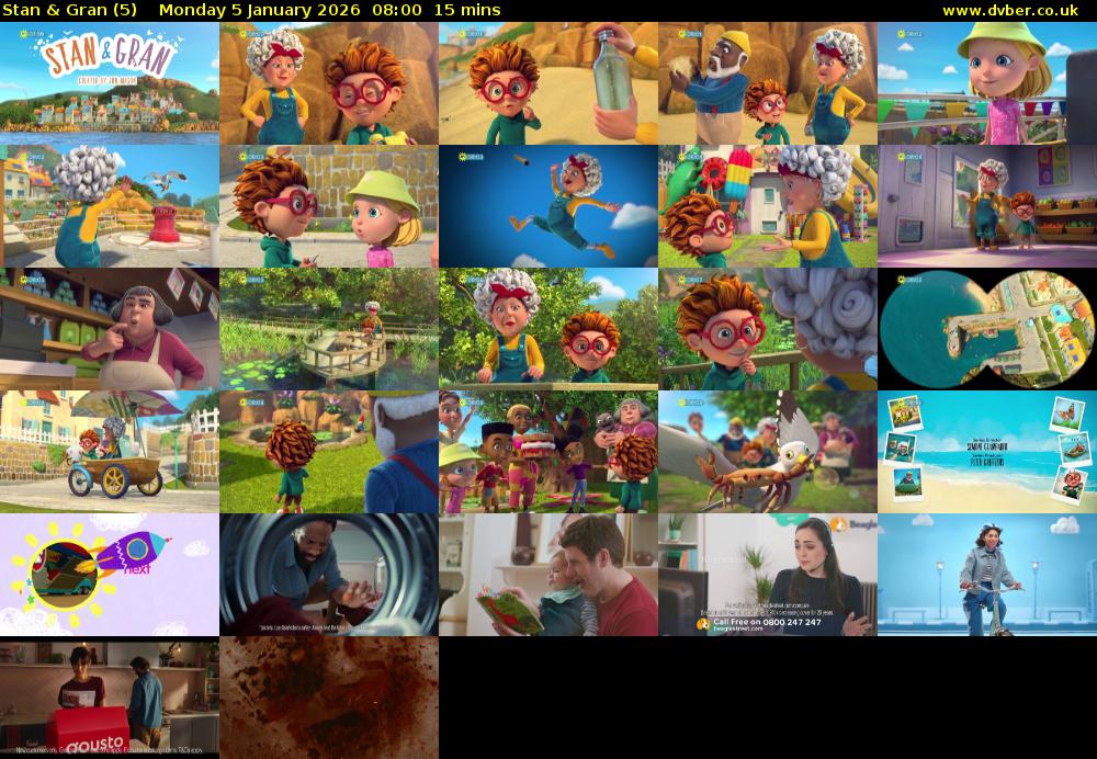 Stan & Gran (5) Monday 5 January 2026 08:00 - 08:15