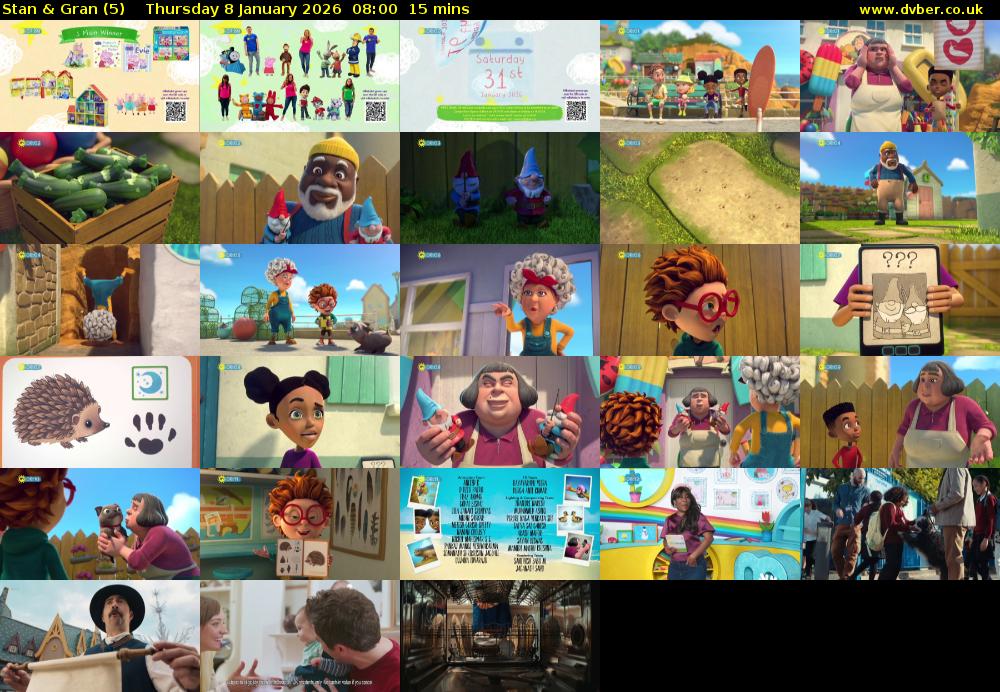 Stan & Gran (5) Thursday 8 January 2026 08:00 - 08:15