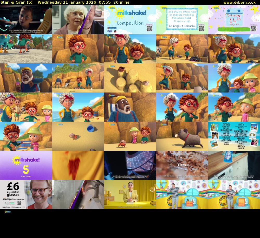 Stan & Gran (5) Wednesday 21 January 2026 07:55 - 08:15