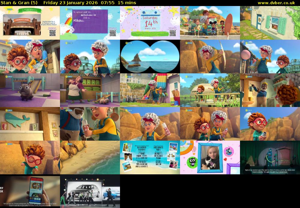 Stan & Gran (5) Friday 23 January 2026 07:55 - 08:10