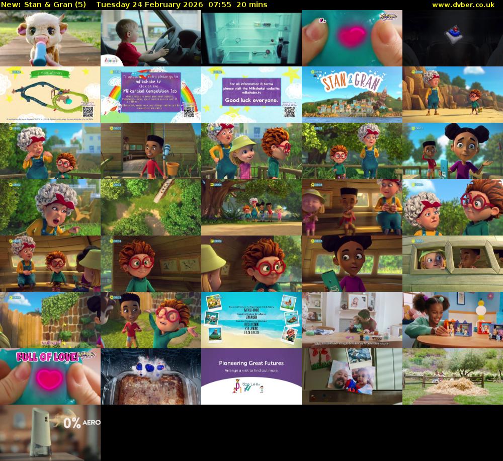 Stan & Gran (5) Tuesday 24 February 2026 07:55 - 08:15