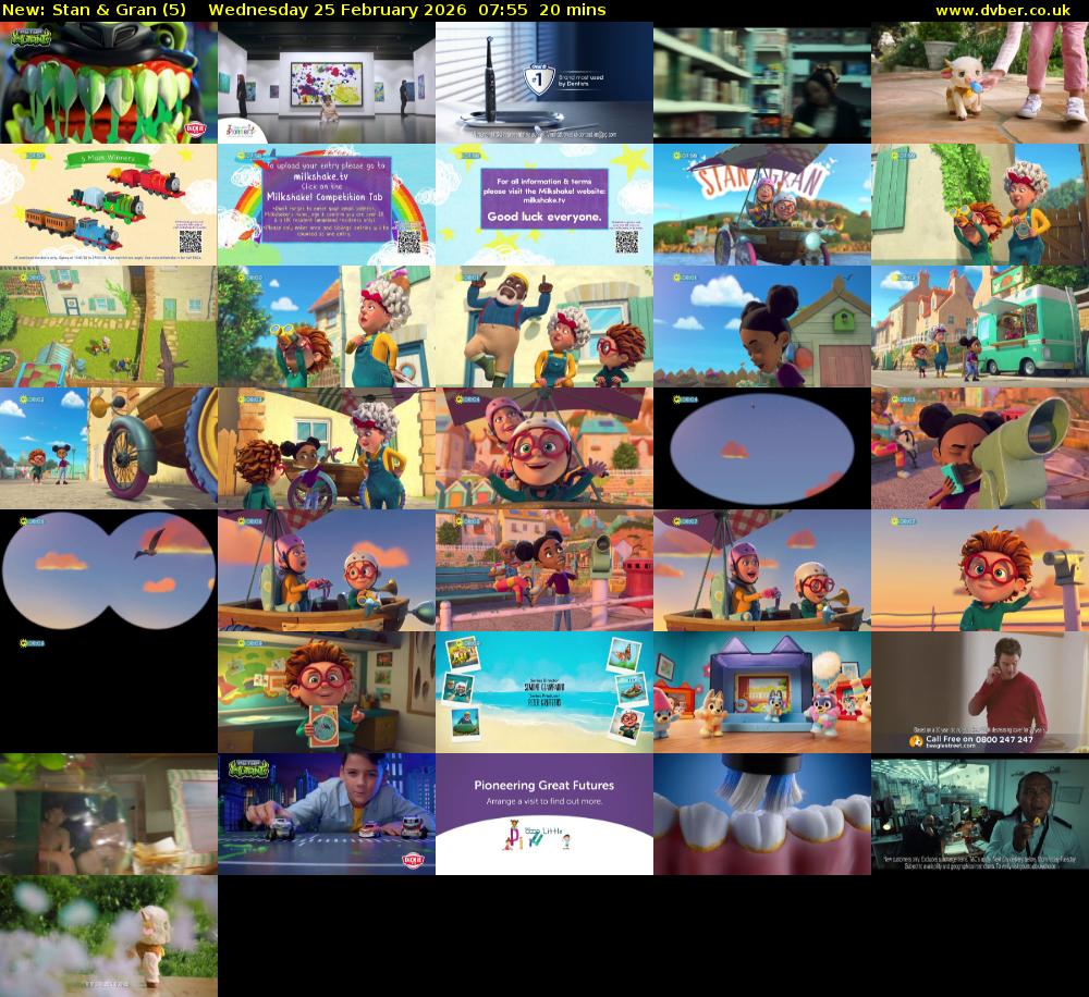 Stan & Gran (5) Wednesday 25 February 2026 07:55 - 08:15