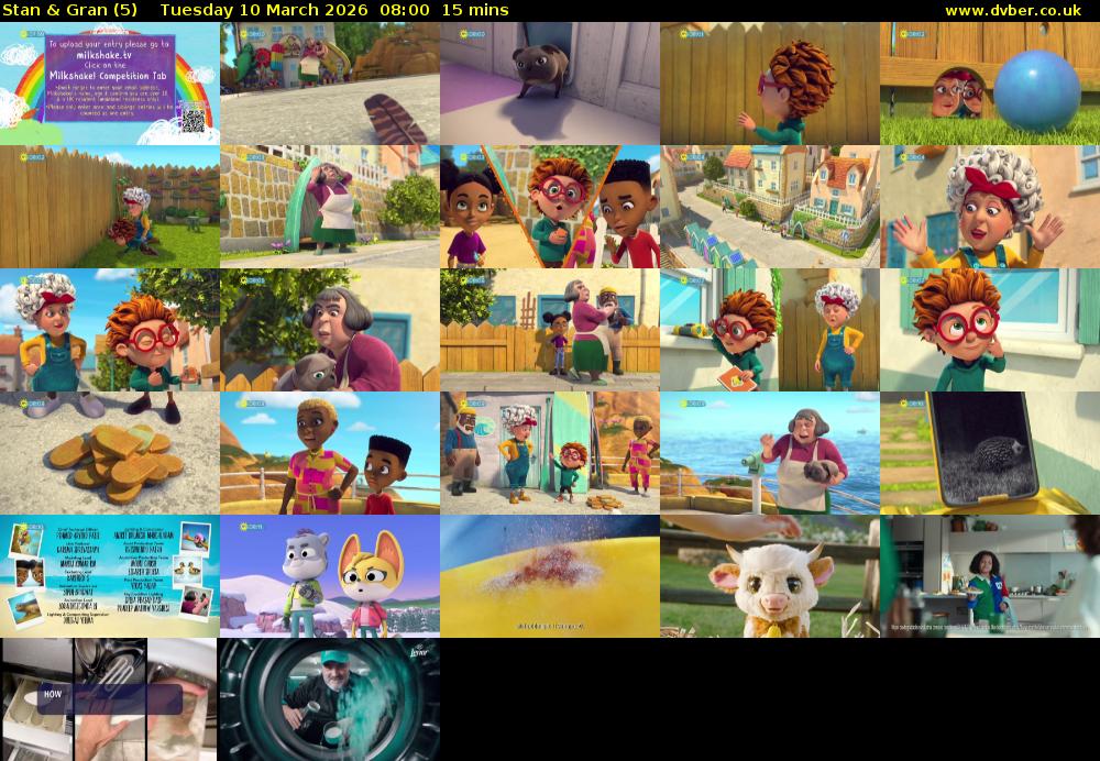 Stan & Gran (5) Tuesday 10 March 2026 08:00 - 08:15