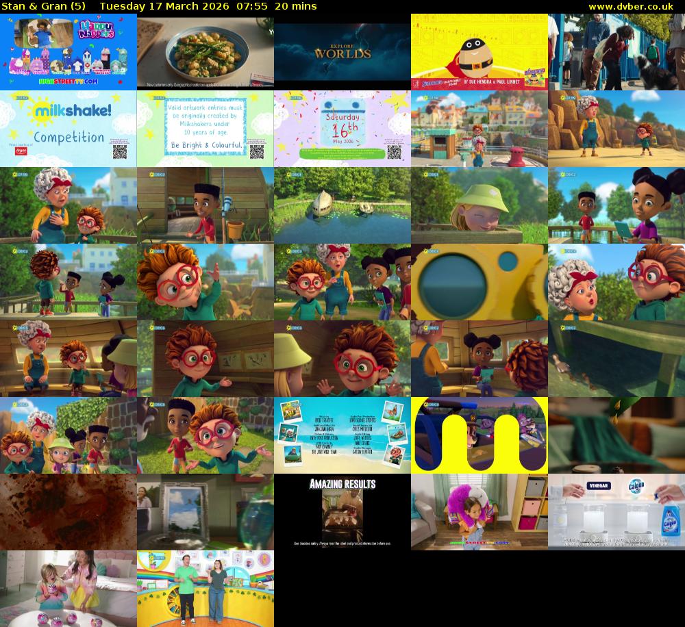 Stan & Gran (5) Tuesday 17 March 2026 07:55 - 08:15