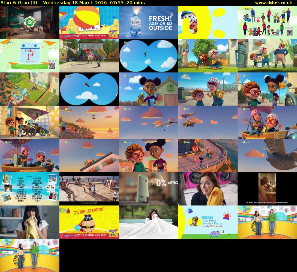 Stan & Gran (5) Wednesday 18 March 2026 07:55 - 08:15