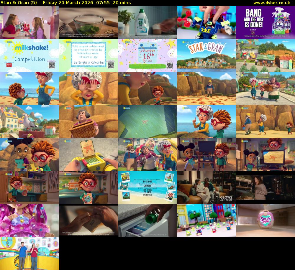 Stan & Gran (5) Friday 20 March 2026 07:55 - 08:15