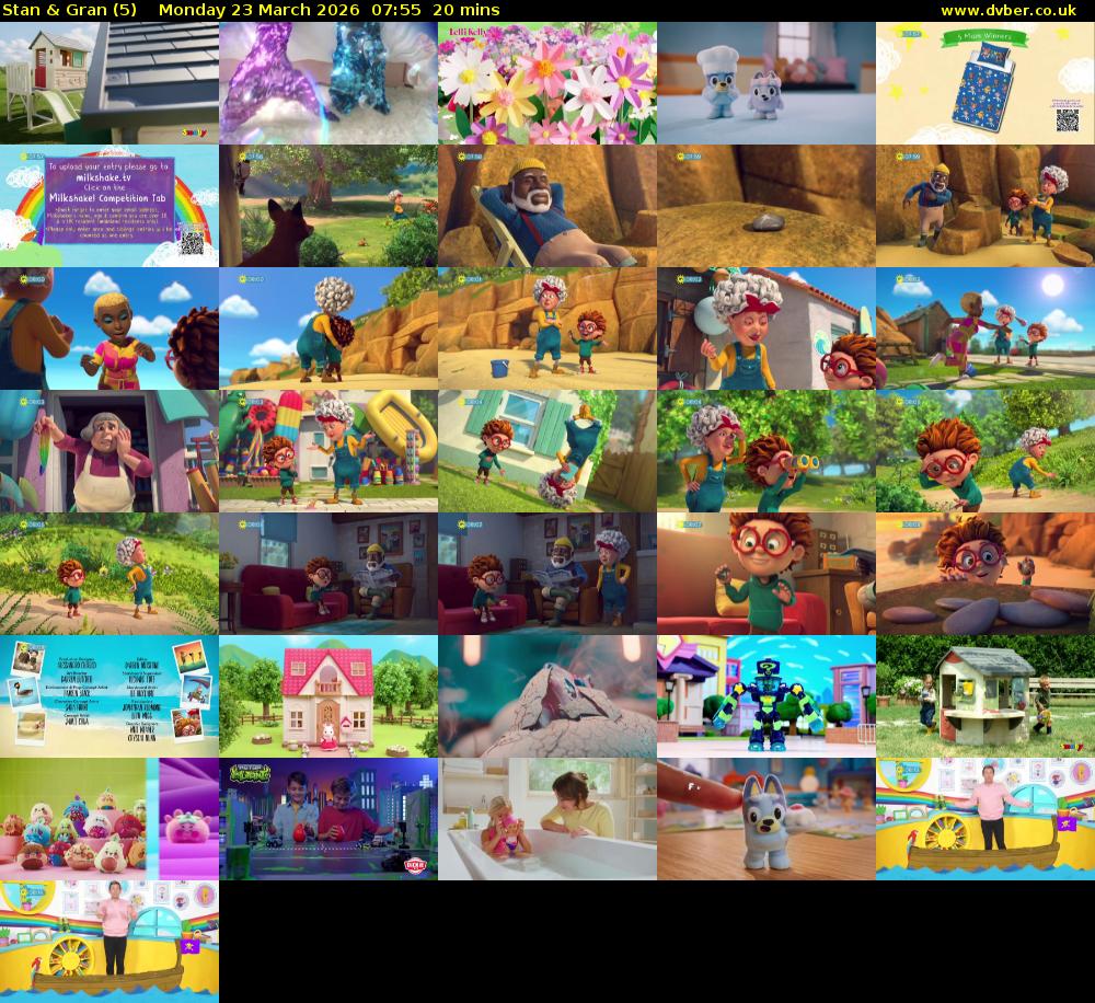Stan & Gran (5) Monday 23 March 2026 07:55 - 08:15