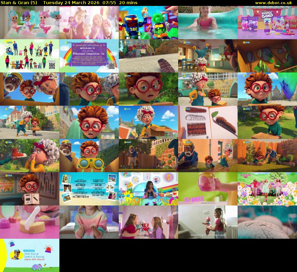 Stan & Gran (5) Tuesday 24 March 2026 07:55 - 08:15