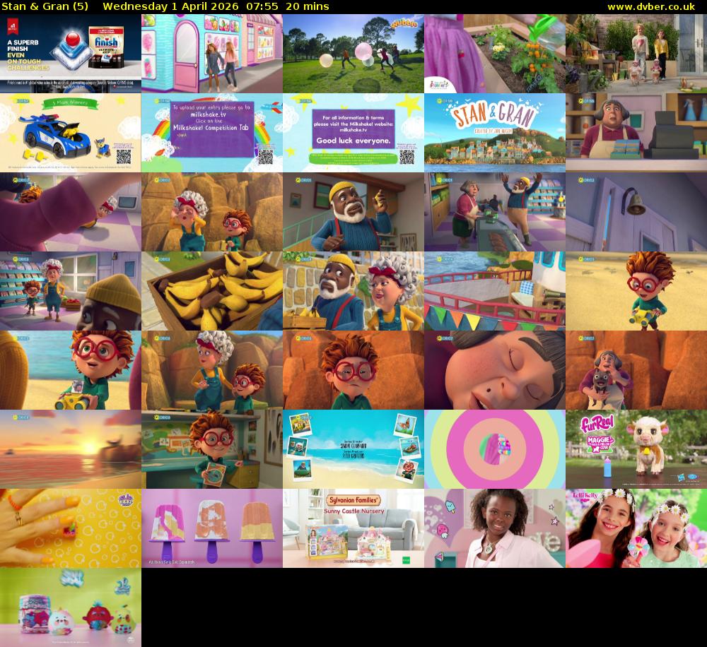 Stan & Gran (5) Wednesday 1 April 2026 07:55 - 08:15
