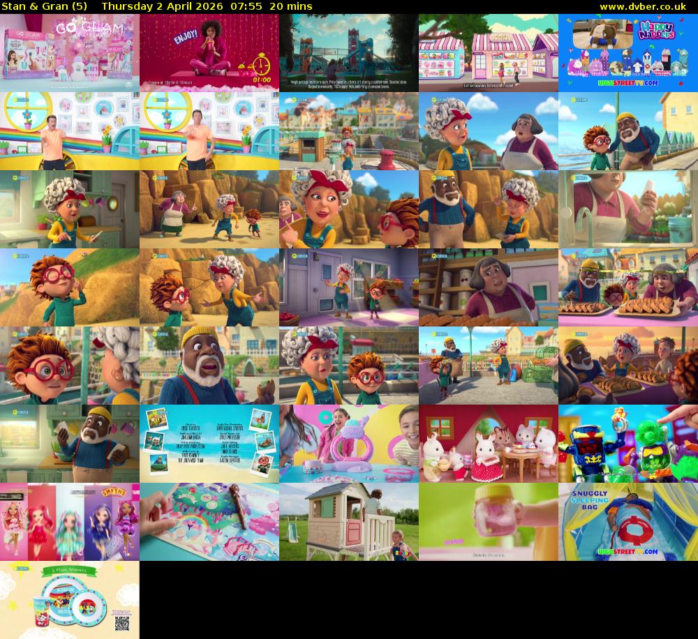 Stan & Gran (5) Thursday 2 April 2026 07:55 - 08:15
