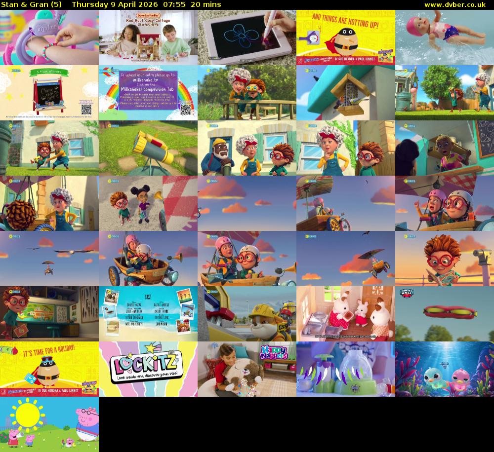 Stan & Gran (5) Thursday 9 April 2026 07:55 - 08:15
