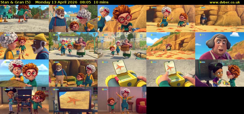 Stan & Gran (5) Monday 13 April 2026 08:05 - 08:15