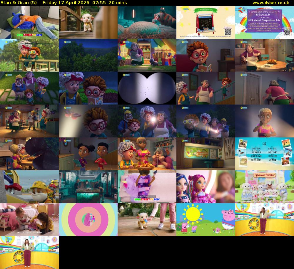 Stan & Gran (5) Friday 17 April 2026 07:55 - 08:15