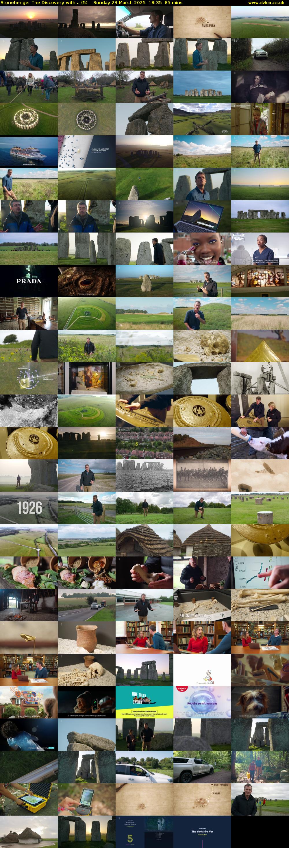 Stonehenge: The Discovery with... (5) Sunday 23 March 2025 18:35 - 20:00