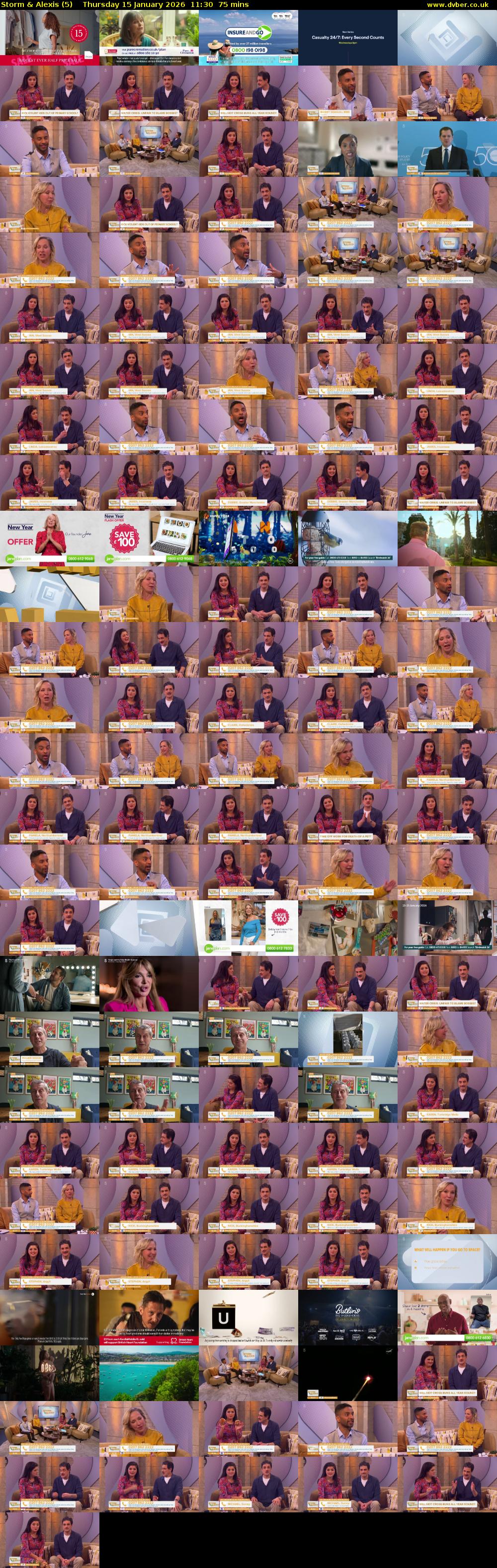 Storm & Alexis (5) Thursday 15 January 2026 11:30 - 12:45