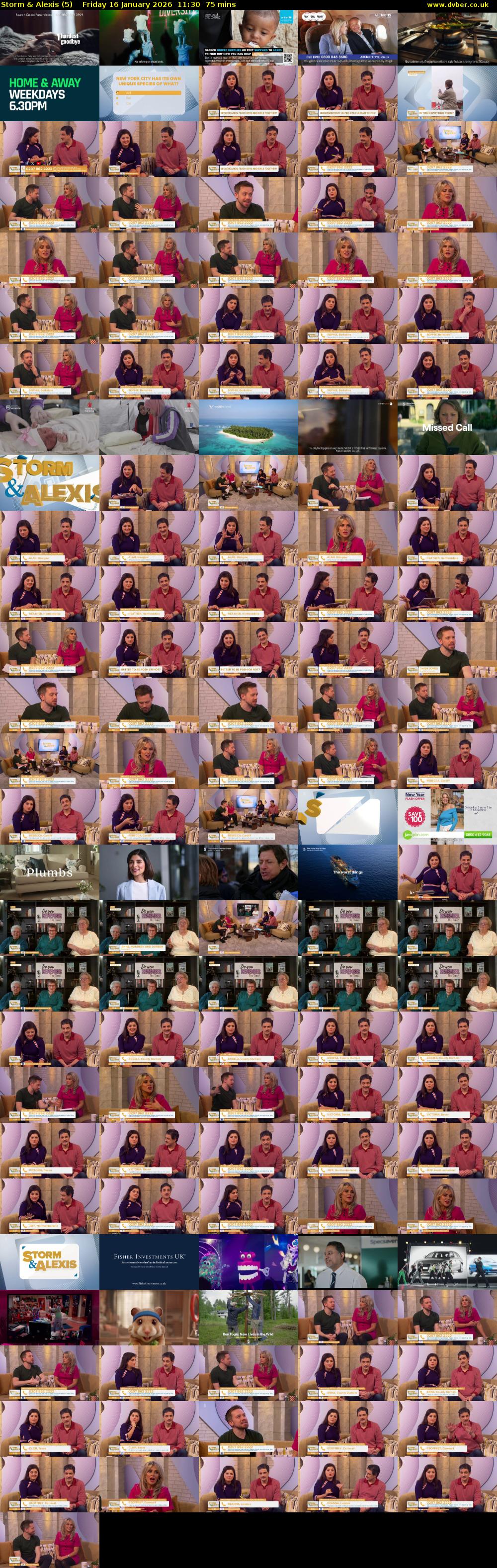 Storm & Alexis (5) Friday 16 January 2026 11:30 - 12:45