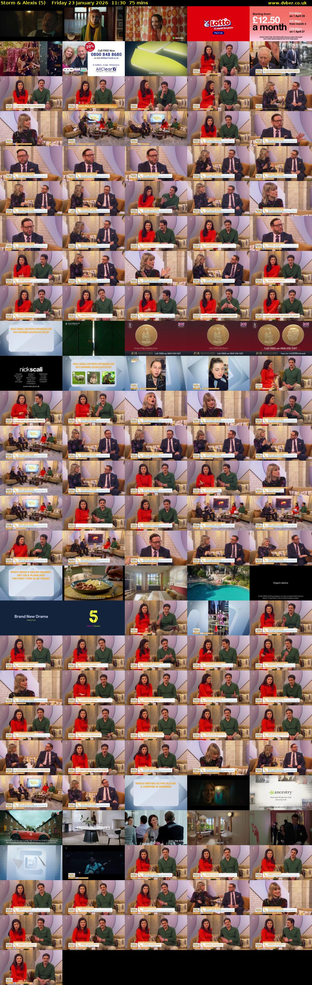 Storm & Alexis (5) Friday 23 January 2026 11:30 - 12:45