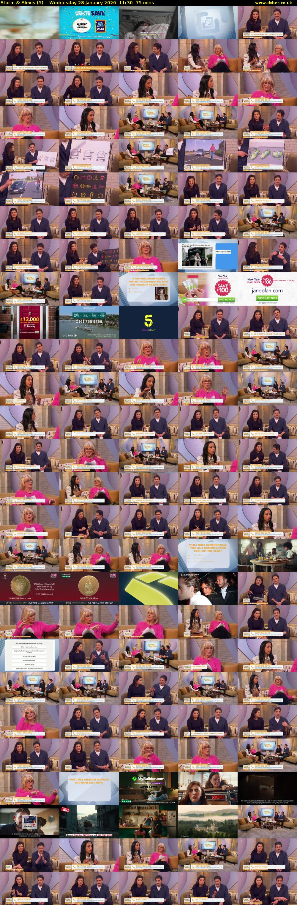 Storm & Alexis (5) Wednesday 28 January 2026 11:30 - 12:45