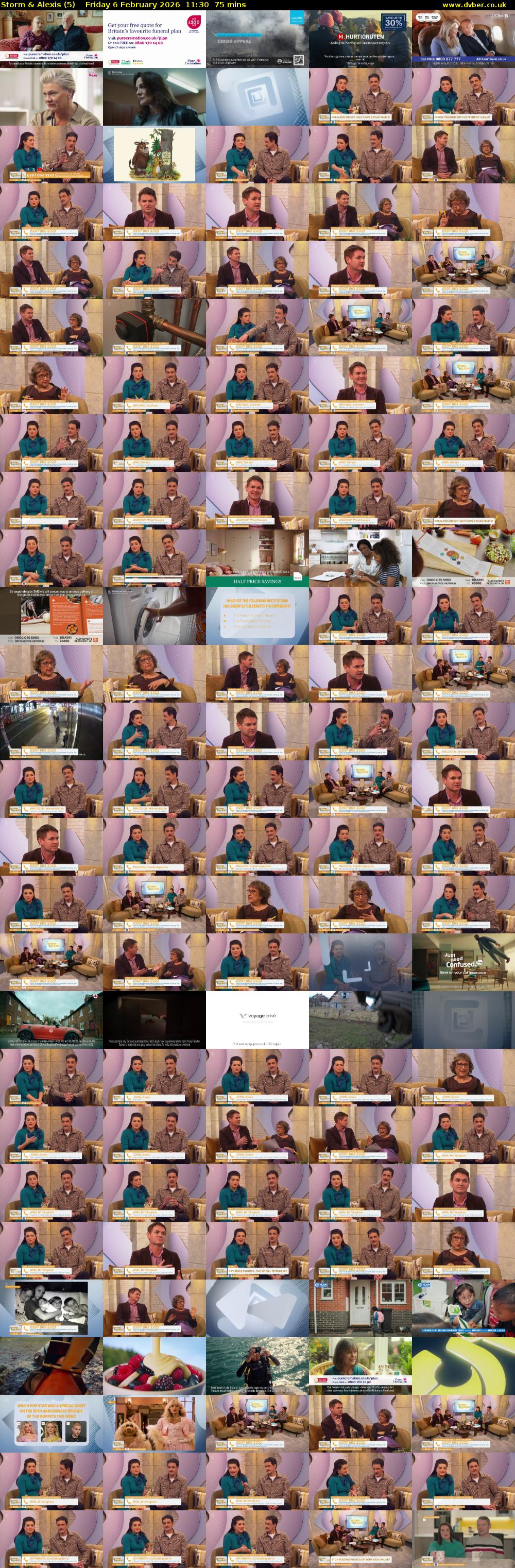 Storm & Alexis (5) Friday 6 February 2026 11:30 - 12:45