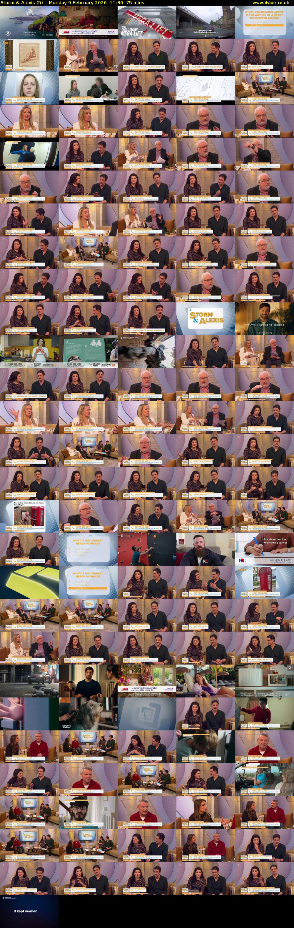 Storm & Alexis (5) Monday 9 February 2026 11:30 - 12:45