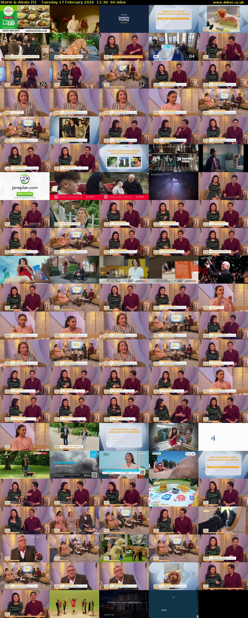 Storm & Alexis (5) Tuesday 17 February 2026 11:30 - 12:30