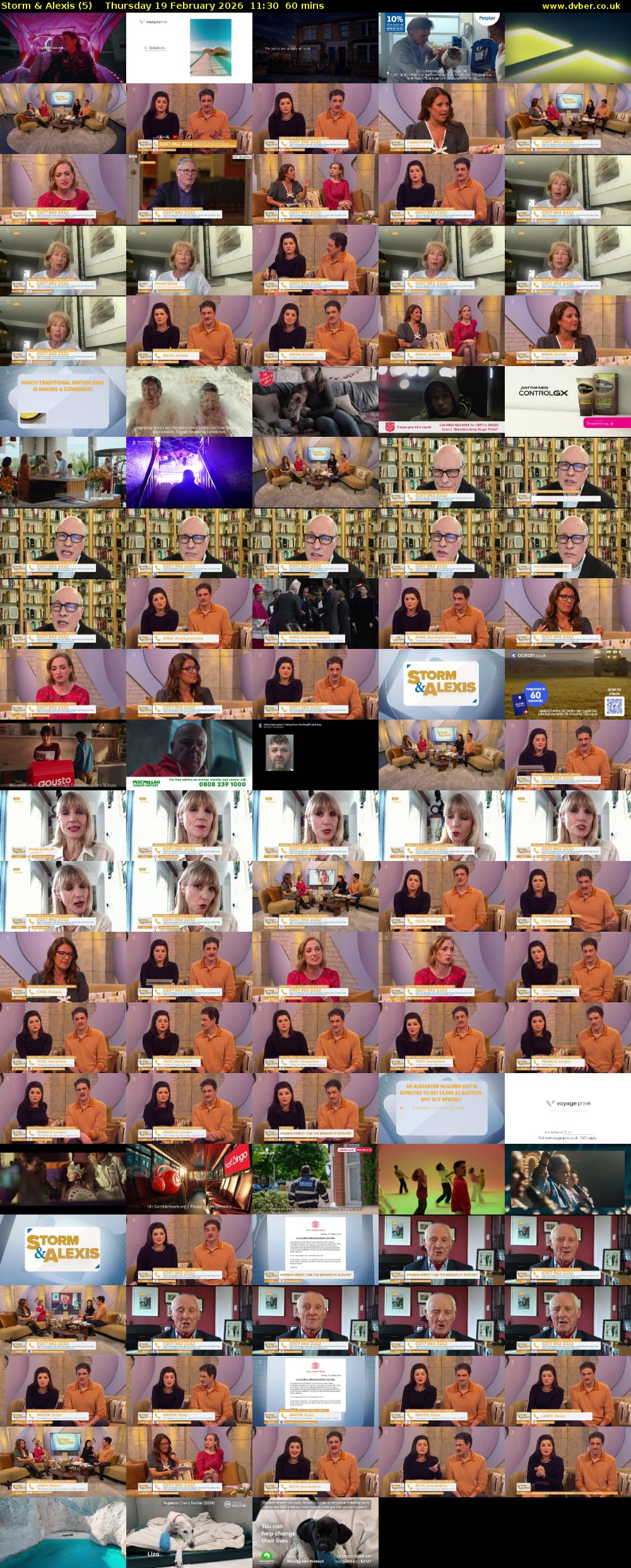 Storm & Alexis (5) Thursday 19 February 2026 11:30 - 12:30