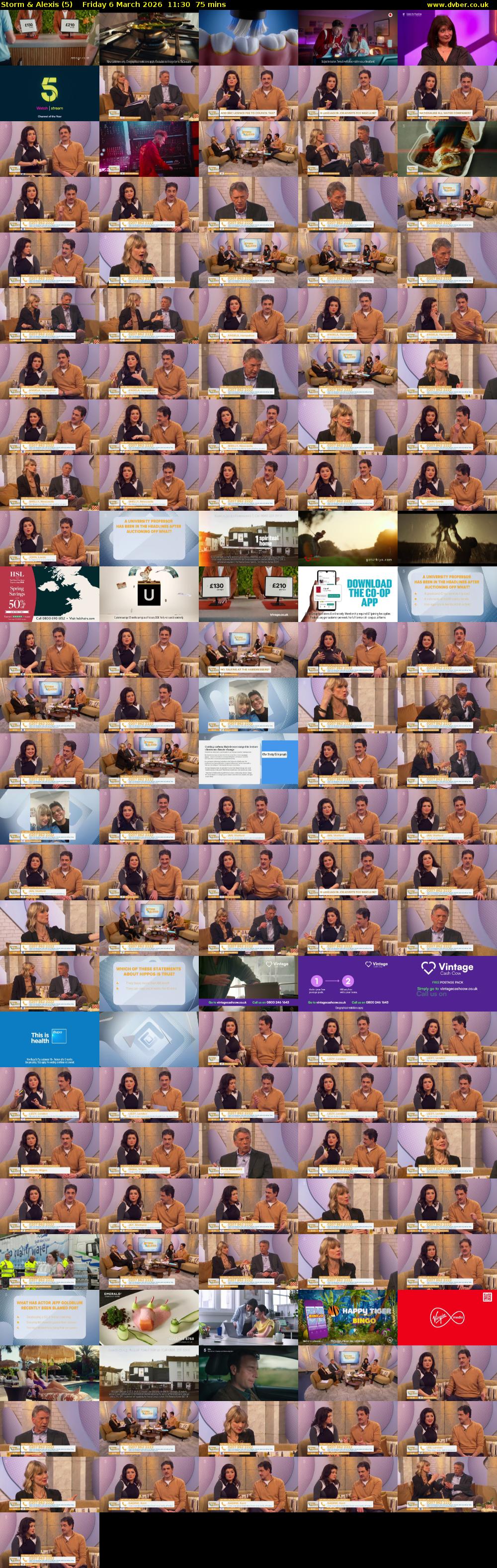 Storm & Alexis (5) Friday 6 March 2026 11:30 - 12:45