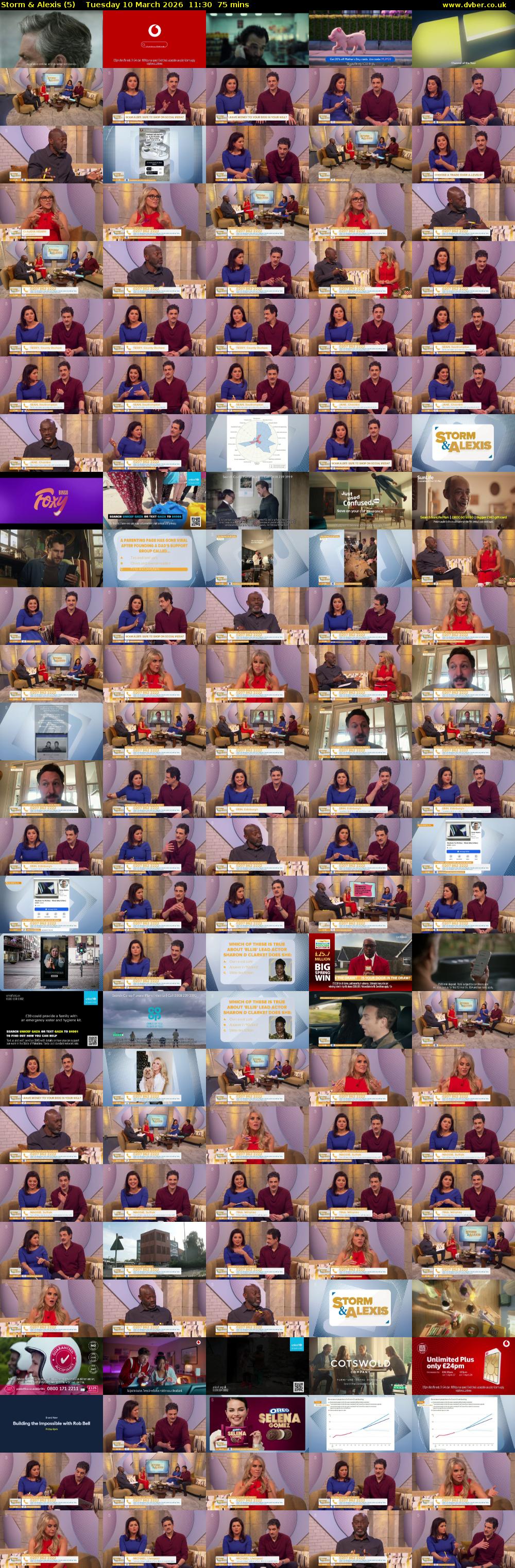 Storm & Alexis (5) Tuesday 10 March 2026 11:30 - 12:45