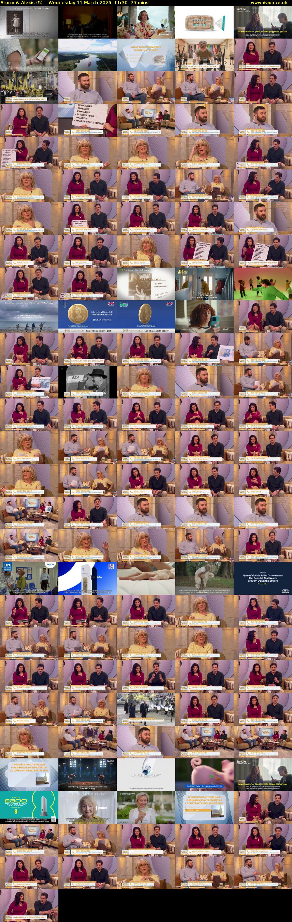 Storm & Alexis (5) Wednesday 11 March 2026 11:30 - 12:45