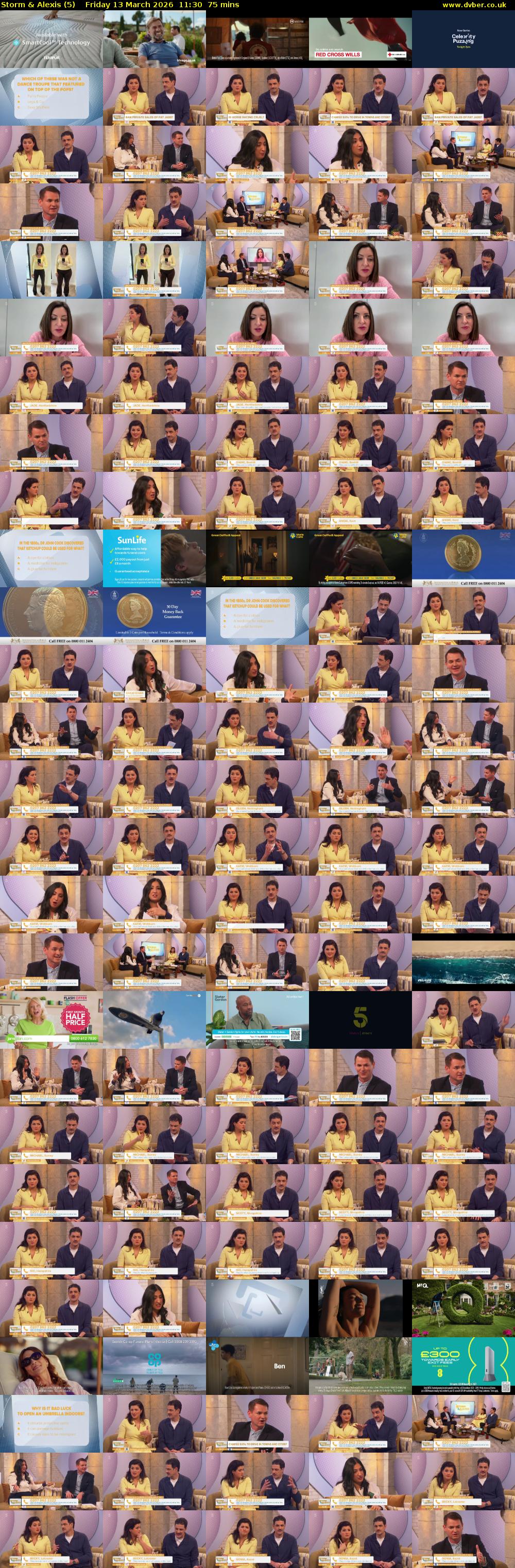 Storm & Alexis (5) Friday 13 March 2026 11:30 - 12:45