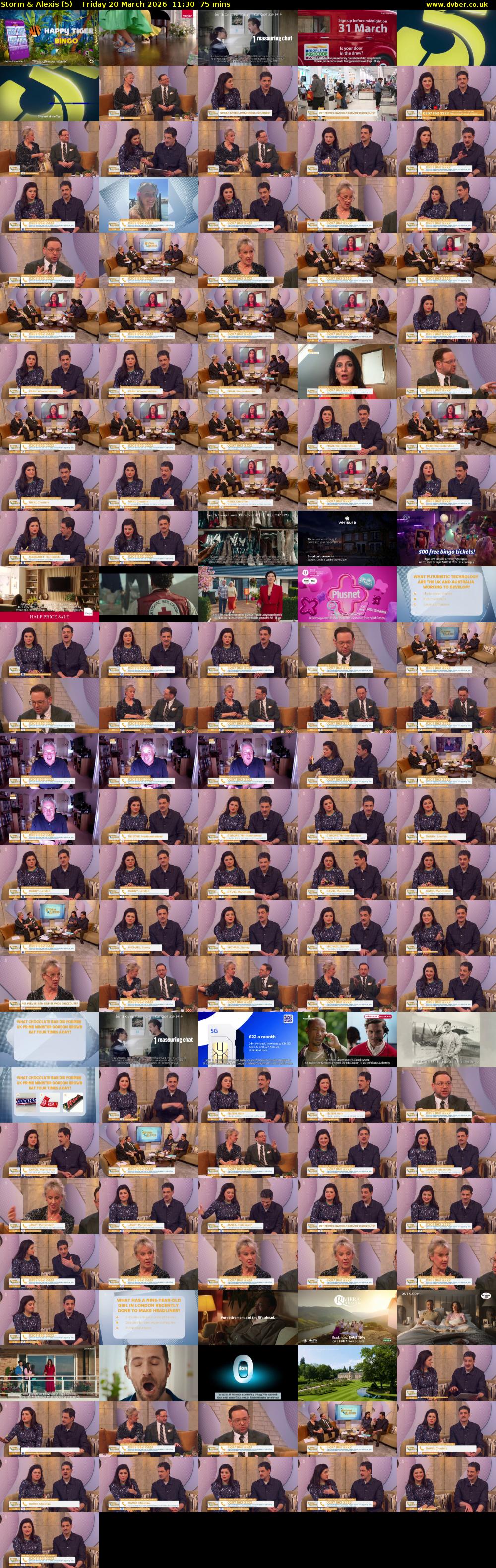 Storm & Alexis (5) Friday 20 March 2026 11:30 - 12:45