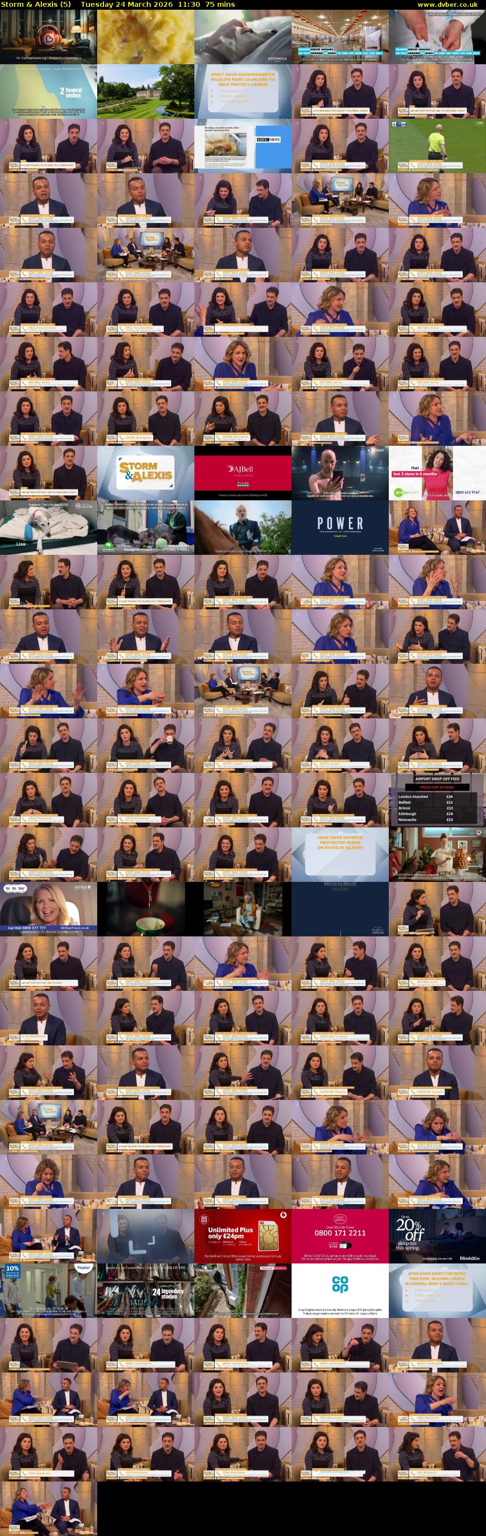 Storm & Alexis (5) Tuesday 24 March 2026 11:30 - 12:45