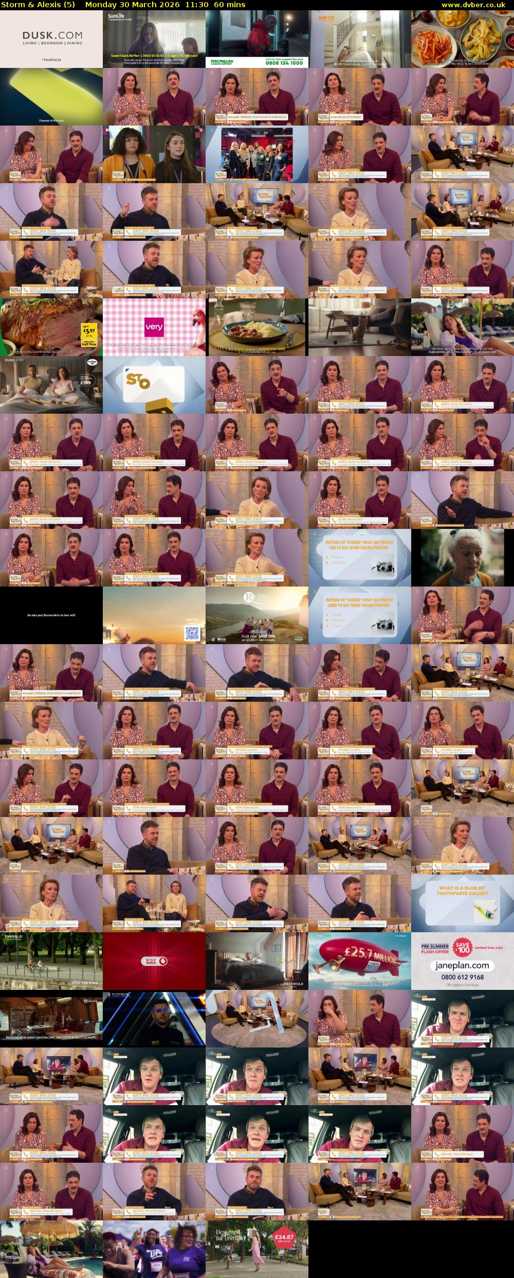 Storm & Alexis (5) Monday 30 March 2026 11:30 - 12:30