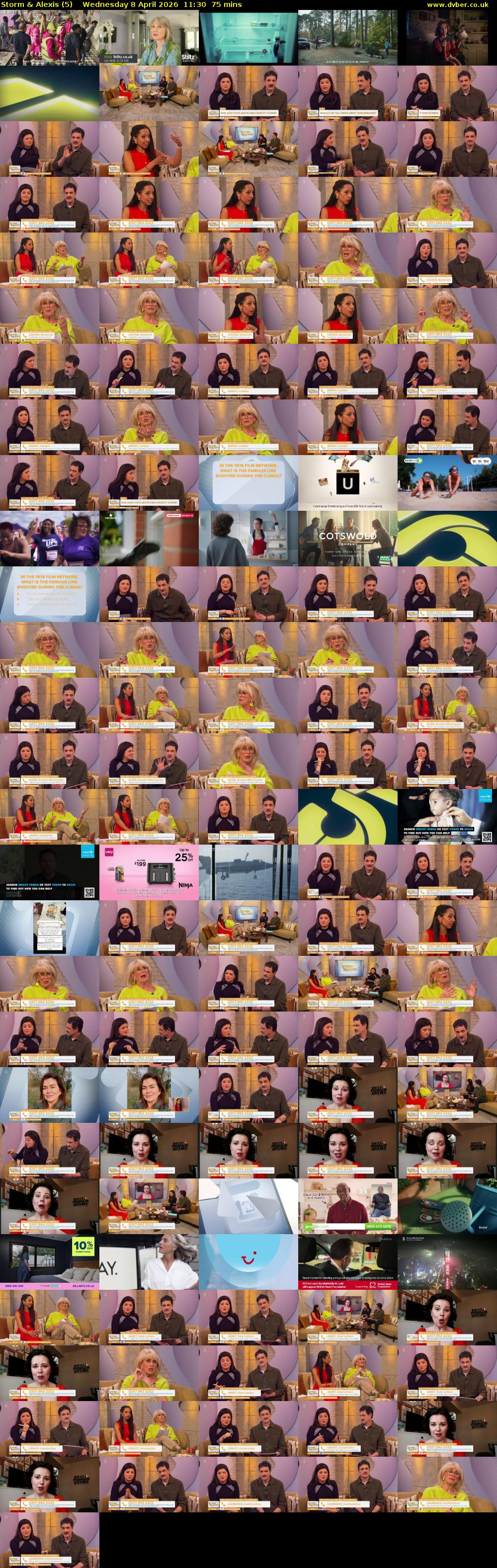 Storm & Alexis (5) Wednesday 8 April 2026 11:30 - 12:45