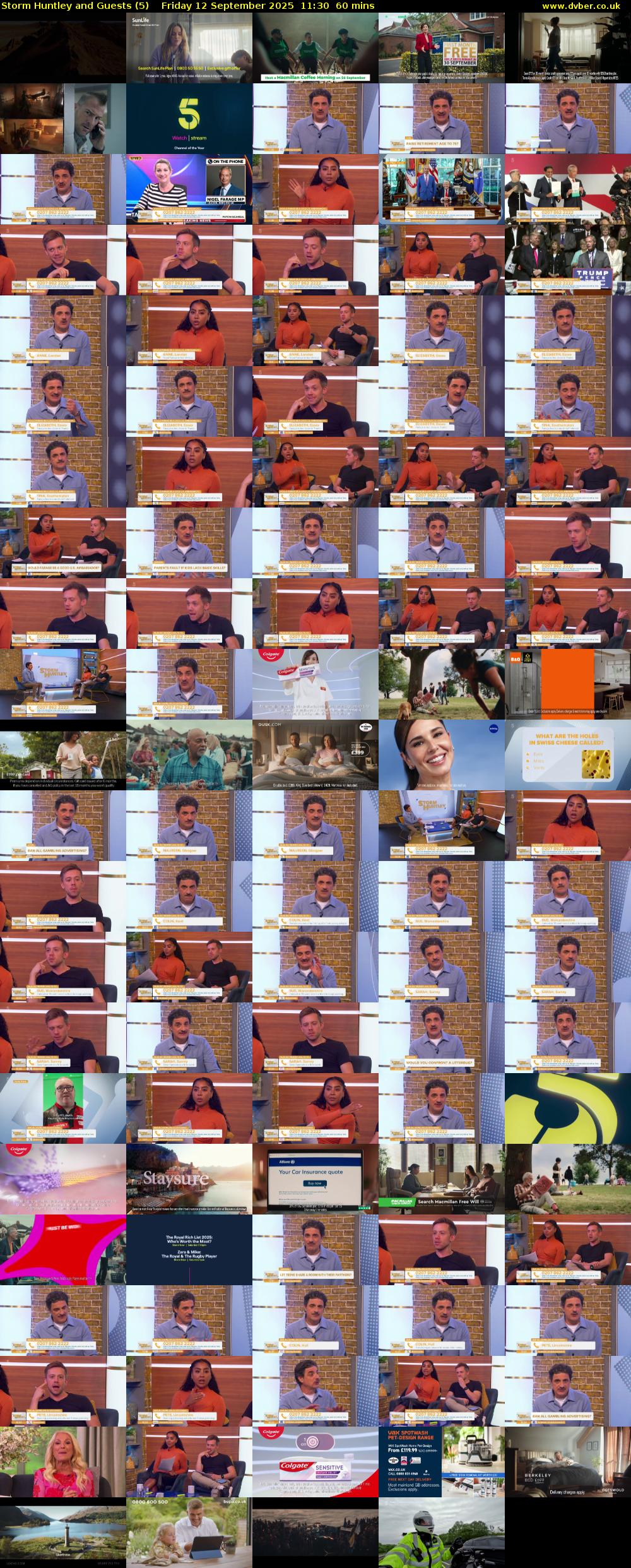 Storm Huntley and Guests (5) Friday 12 September 2025 11:30 - 12:30