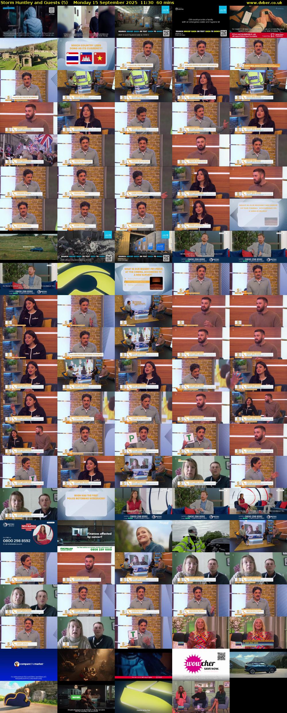 Storm Huntley and Guests (5) Monday 15 September 2025 11:30 - 12:30